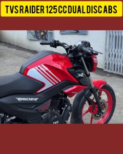 TVS Raider 125 cc Dual Disc-परफॉर्मेंस,स्टाइल और सेफ्टी…