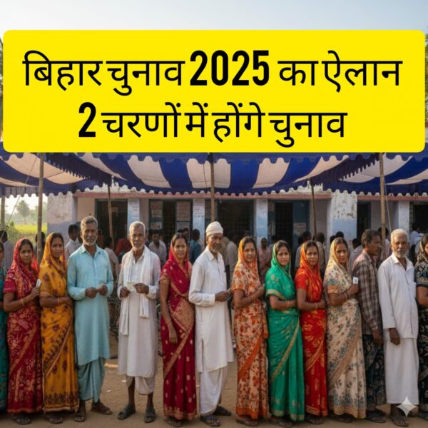 बिहार में बजा चुनावी बिगुल:2 चरणों में चुनाव…